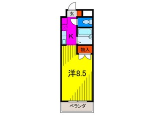 リブレメゾン甲東園ノールの物件間取画像